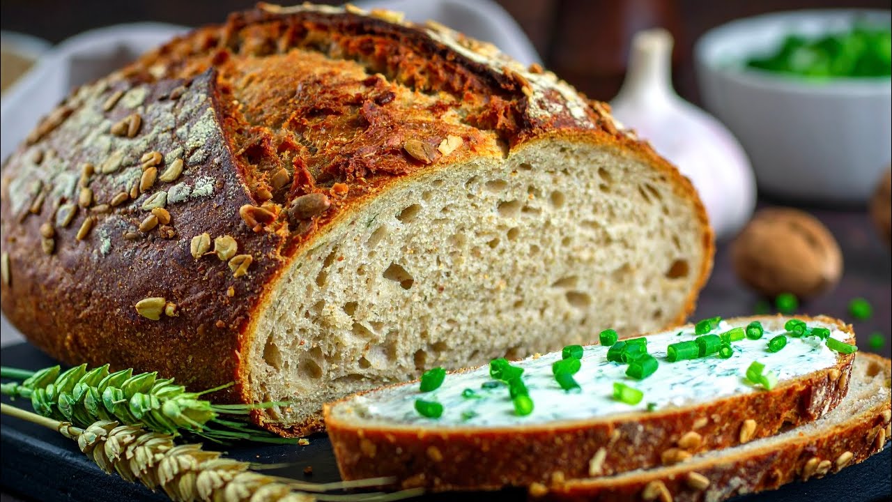 Nie wieder Brot kaufen! Schnelles Haferbrot in 5 Minuten – ohne Mehl & Hefe