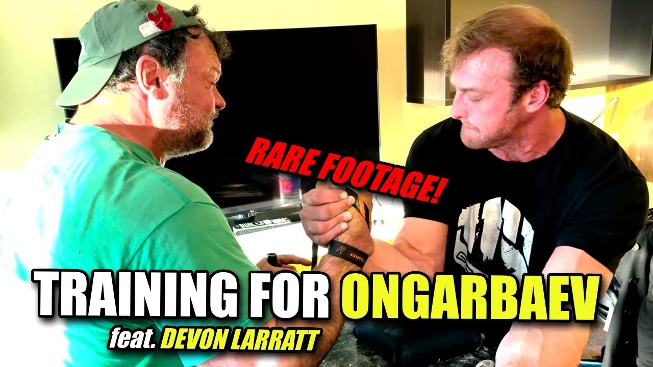 Training for Ongarbaev with Devon Larratt