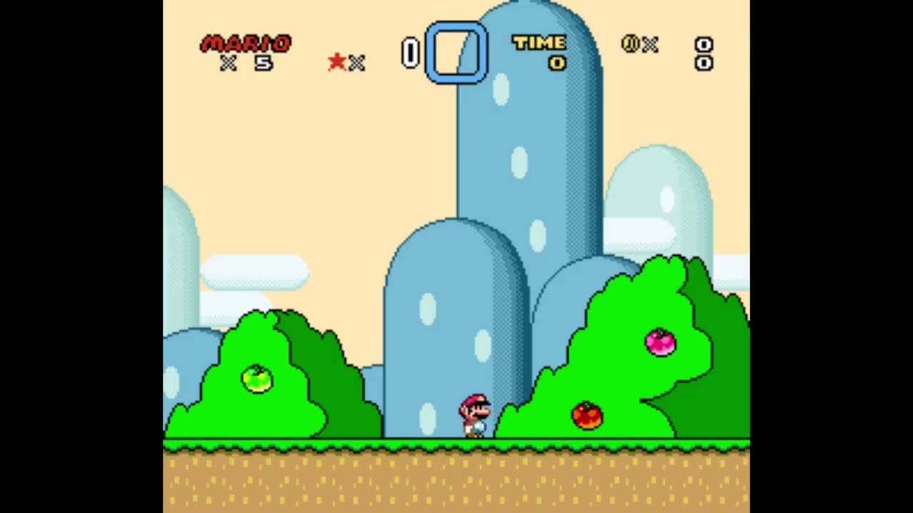 Super Nintendo (SNES) com Mario World no Computador PC com Windows pelo emulador