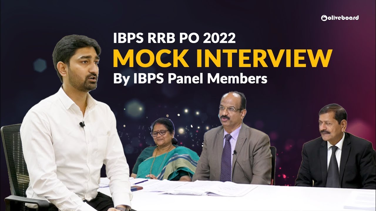 IBPS RRB PO Mock Interview 2024 | By IBPS Interview Panel Members | Bank PO Mock Interview 2024