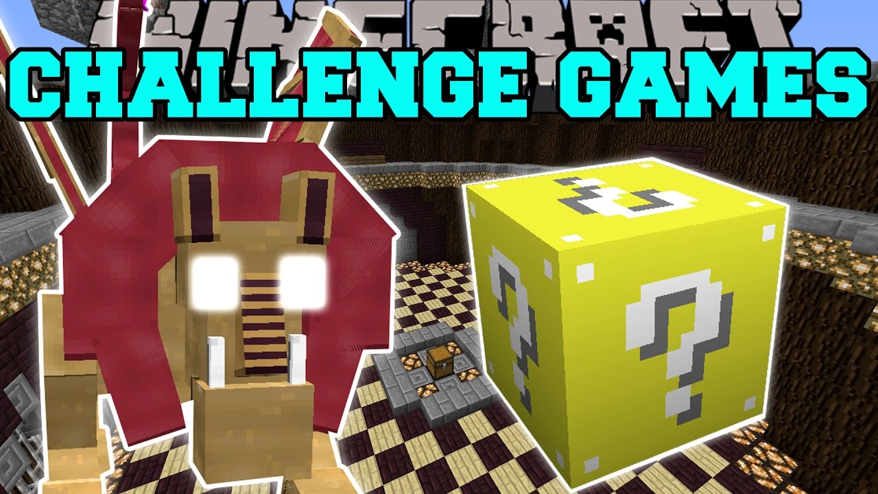Minecraft: MANTICORE CHALLENGE GAMES - Lucky Block Mod - Modded Mini-Game