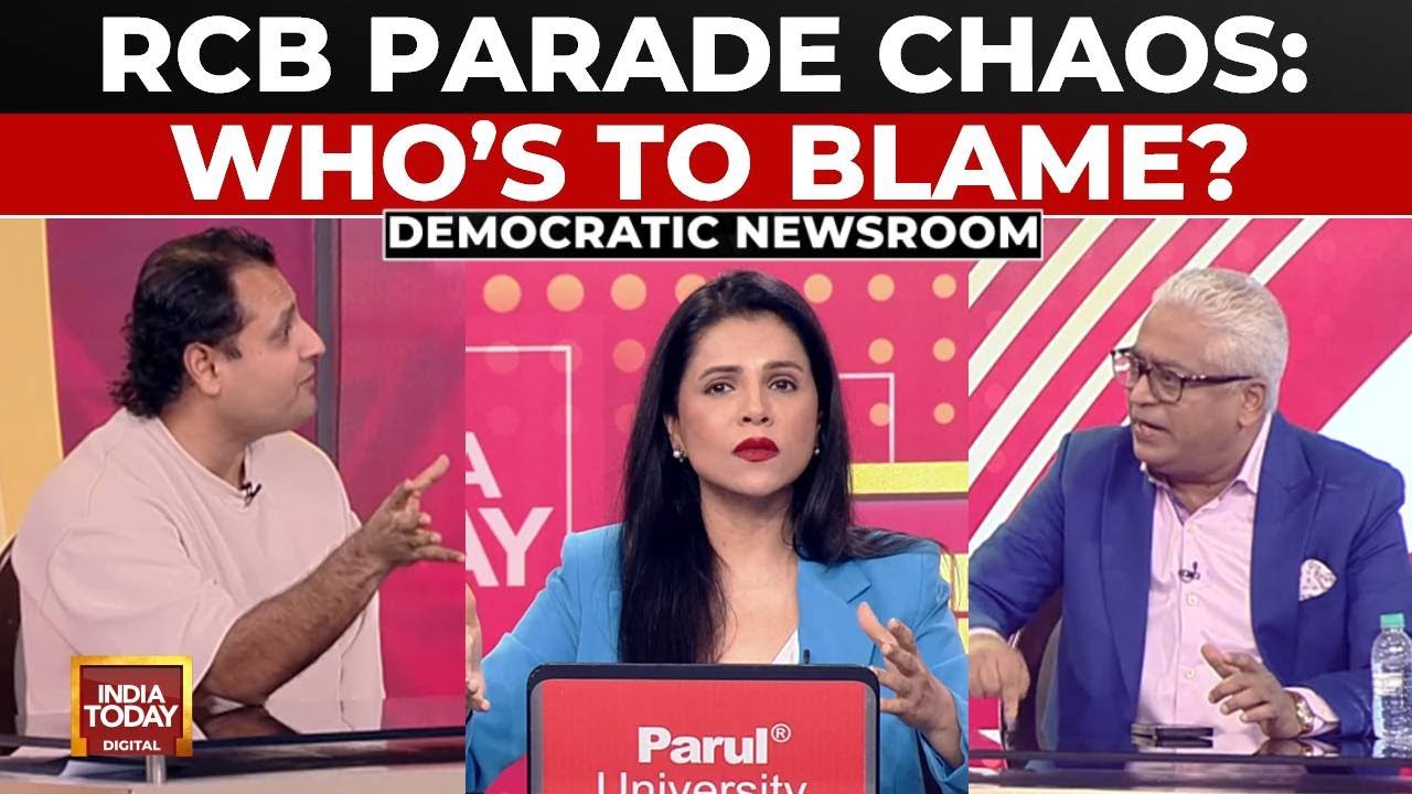 Controversy Erupts Over RCB Victory Parade Amid Stampede And Confusion | Bengaluru Stampede Debate