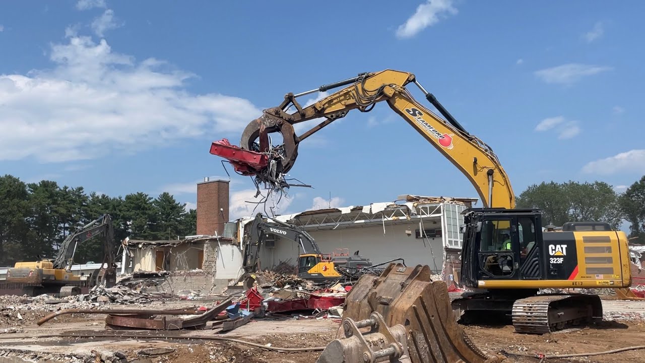 The Demolition of Cromwell Middle School