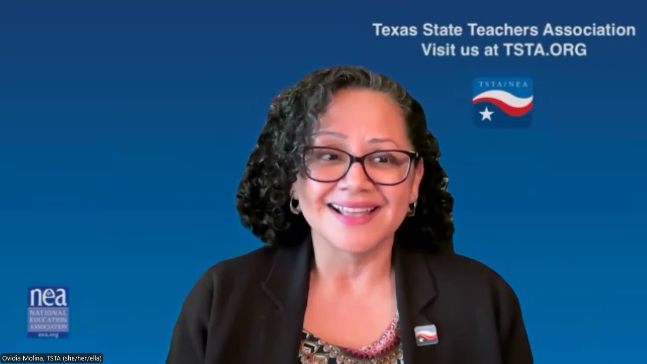 Texas State Teachers Association President Ovidia Molina warns  about Governor Abbott's Voucher Scam