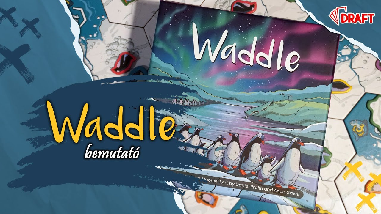 Totyogó motyogók | Waddle társasjáték bemutató