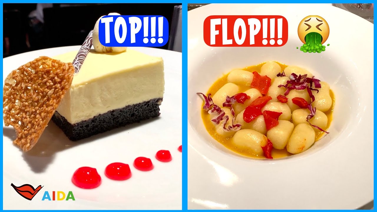 Best Cruise Food! AIDAperla Vegetarian Food. German Cruise Ship, April 2021