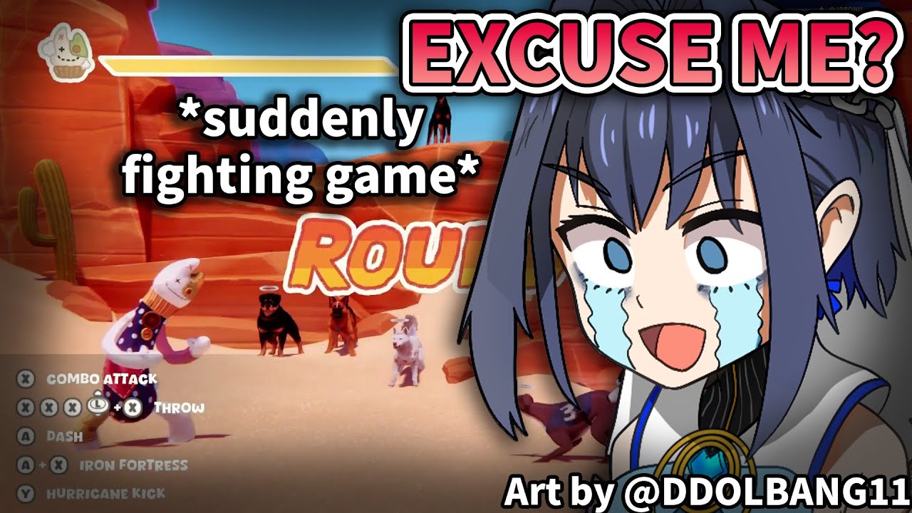 Kronii Instantly Locks In When The Game Becomes a Fighting Game