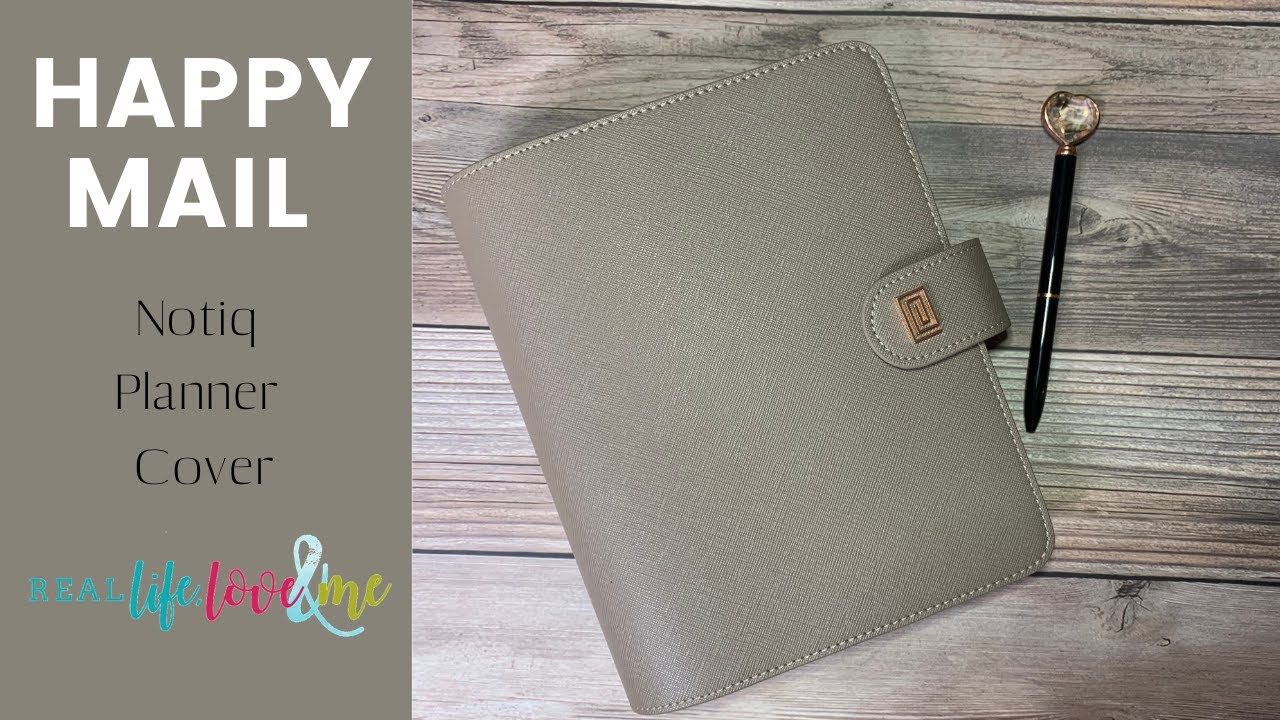 PLANNER HAPPY MAIL//Notiq Unboxing, Mini Planner Cover