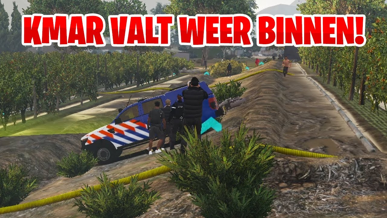 KMAR valt weer binnen op de pluk! | GTA Roleplay ZuiderVeen