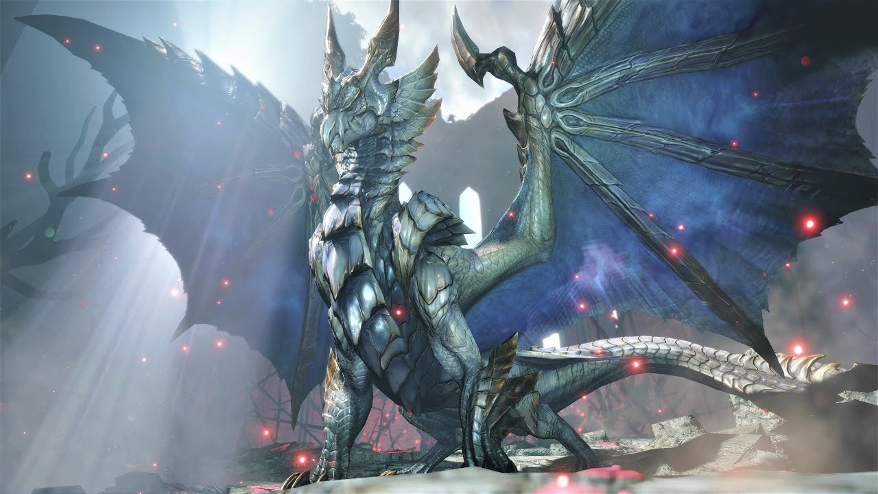 Monster Hunter Rise：Sunbreak  原初爵銀龍  原初を刻むメル・ゼナ  登場動畫