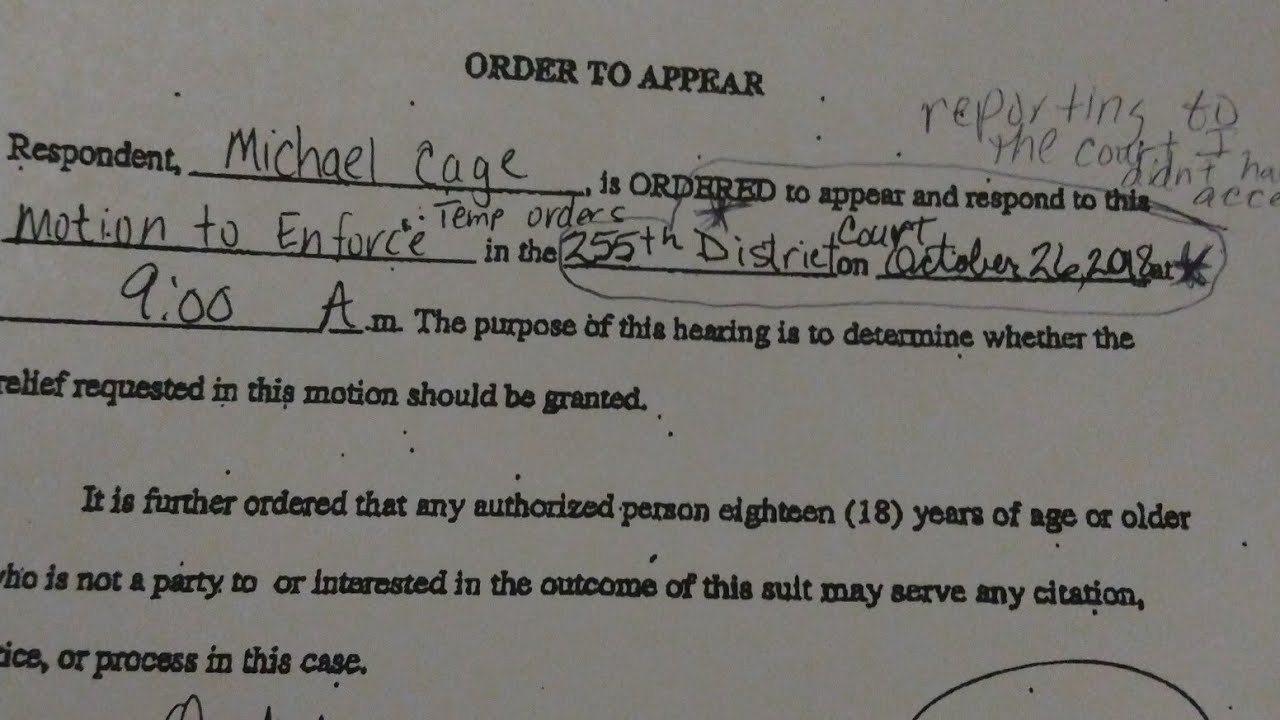 February 17, 2023 255th Family Court schemes to keep me away from my child.