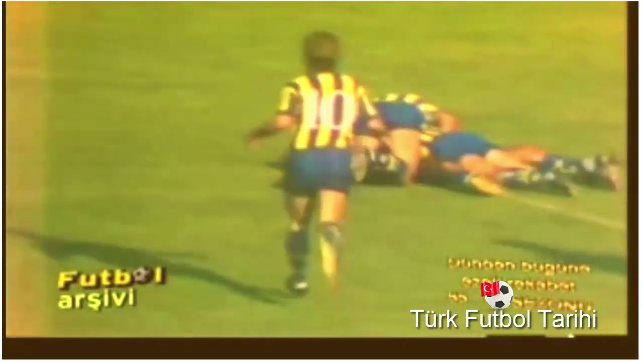 1985 1986 Fenerbahçe Galatasaray YERİŞEMEDİLER 6.Hafta Maçı