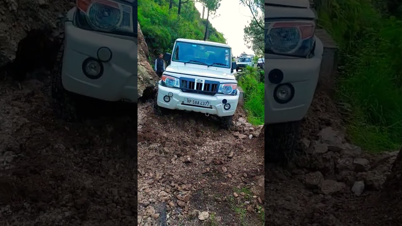 Mahindra Bolero off-road driving 🚗in Himachal