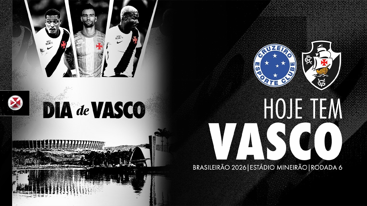 AO VIVO - CRUZEIRO x VASCO | BRASILEIRÃO 2026 - 6ª RODADA