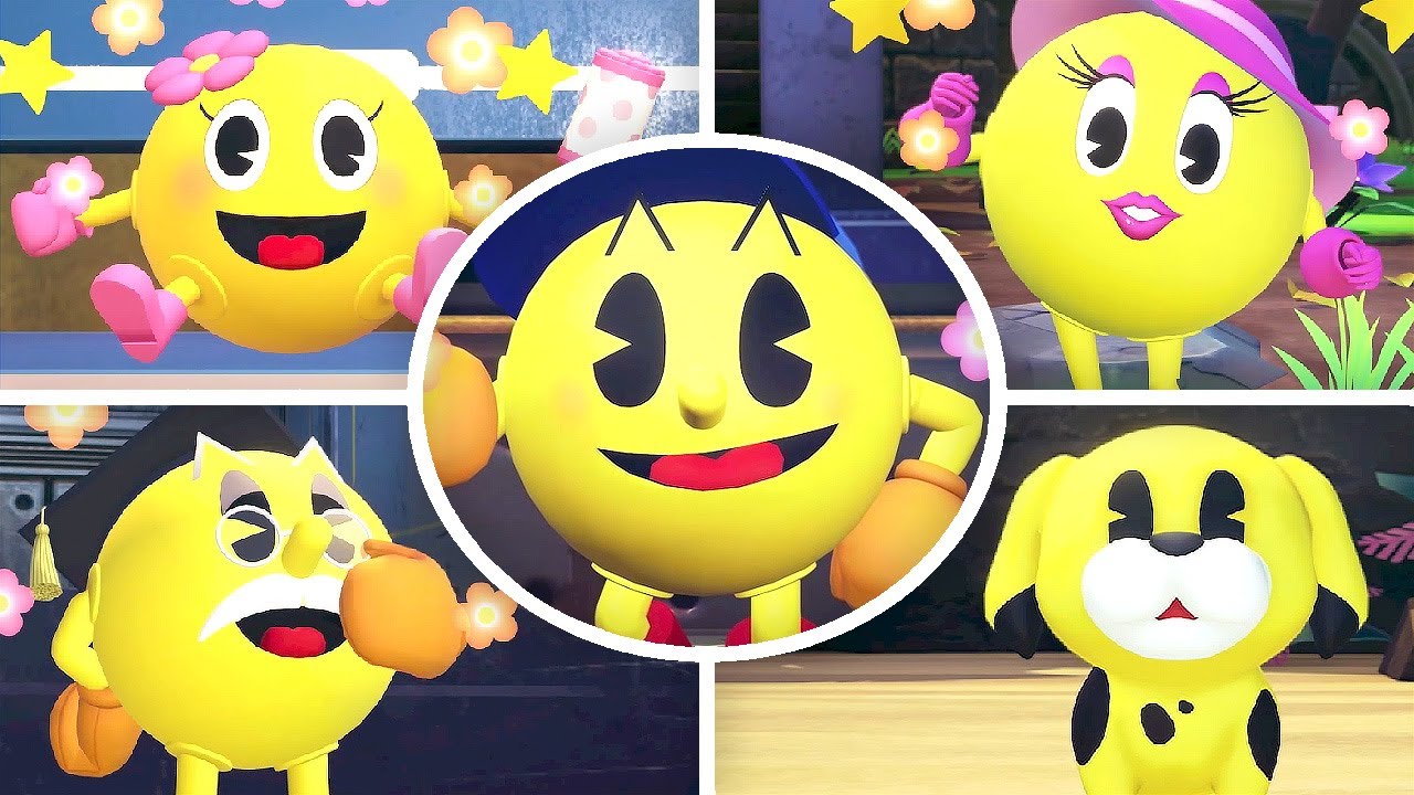 PAC MAN World Re PAC - How to Rescue all Family Members!
