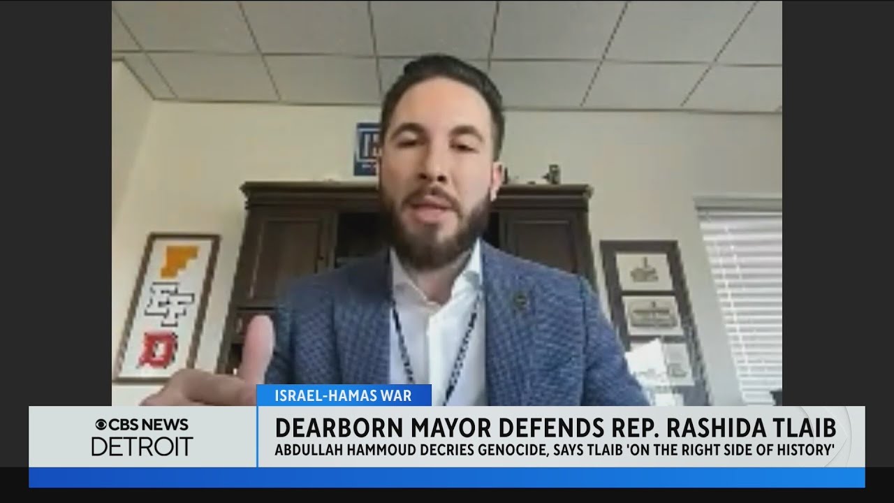Dearborn Mayor Abdullah Hammoud defends Rep. Rashida Tlaib
