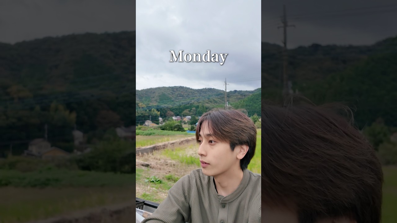 Daily life from Monday to Sunday #countryside #japan #weekly