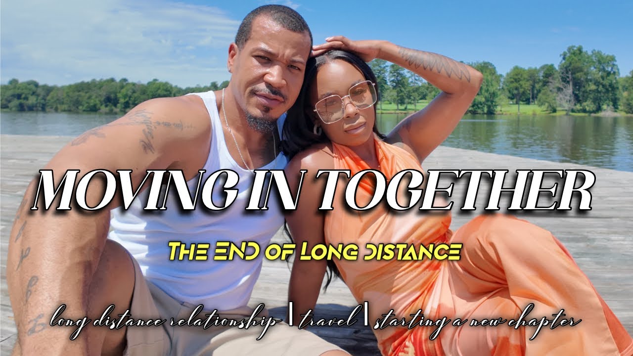 OUR MOVING DAY - long distance relationship, moving in together, pop the balloon or find love couple
