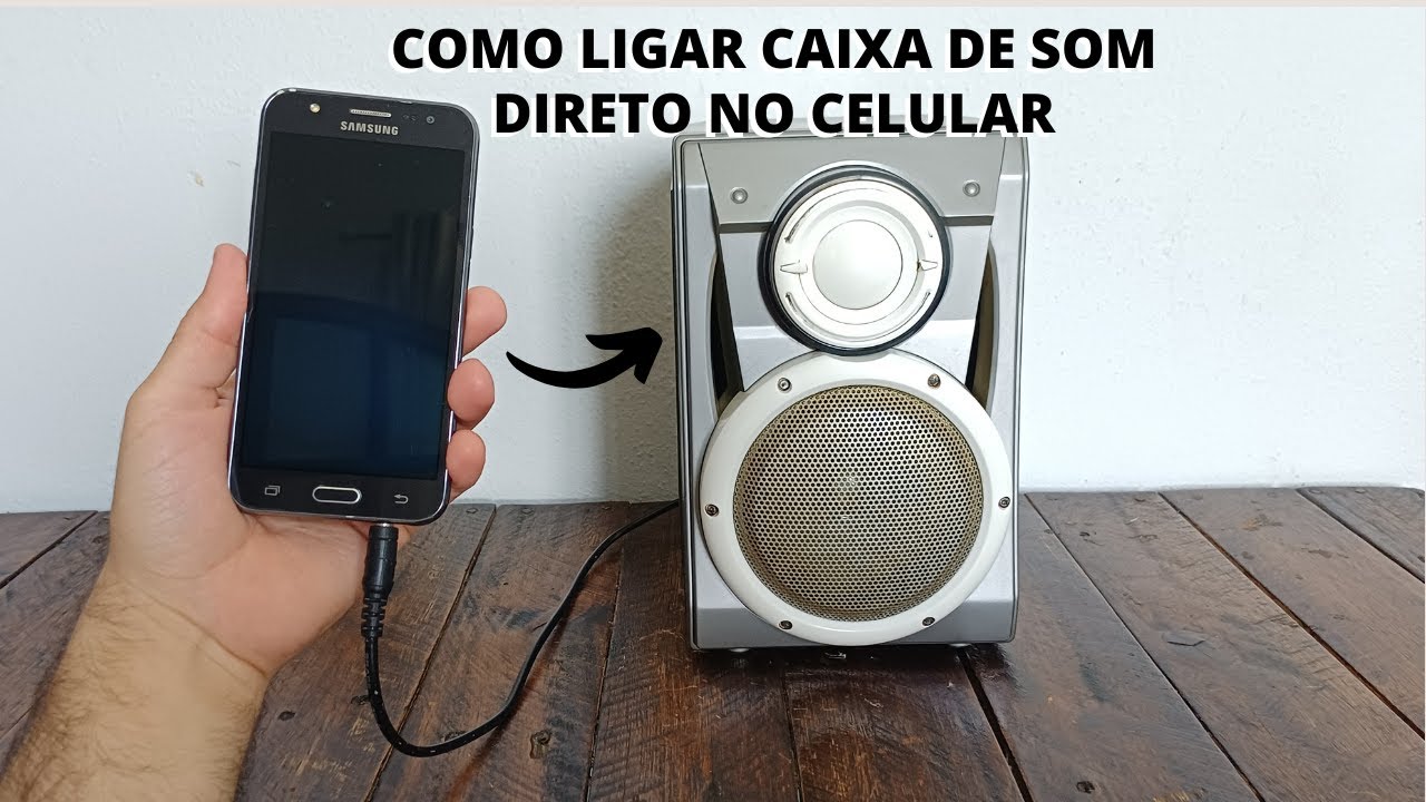 Como Ligar o Celular Diretamente na Caixa de Som do Jeito Certo