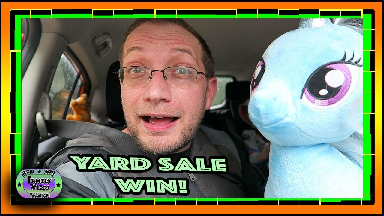 Great And Powerful Yard Sale Day!  Vlogust