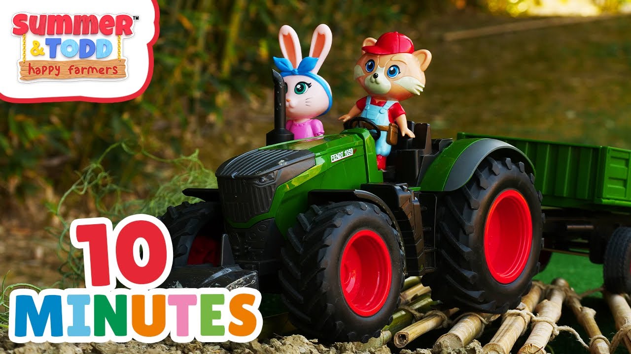 Summer & Todd | 10 MINUTES | Adventures on the tractor