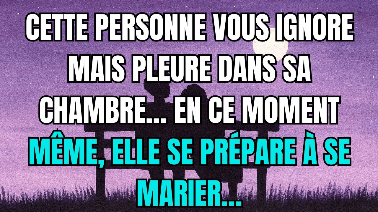 Les anges disent que Cette personne vous ignore mais pleure dans sa chambre… en ce moment même...