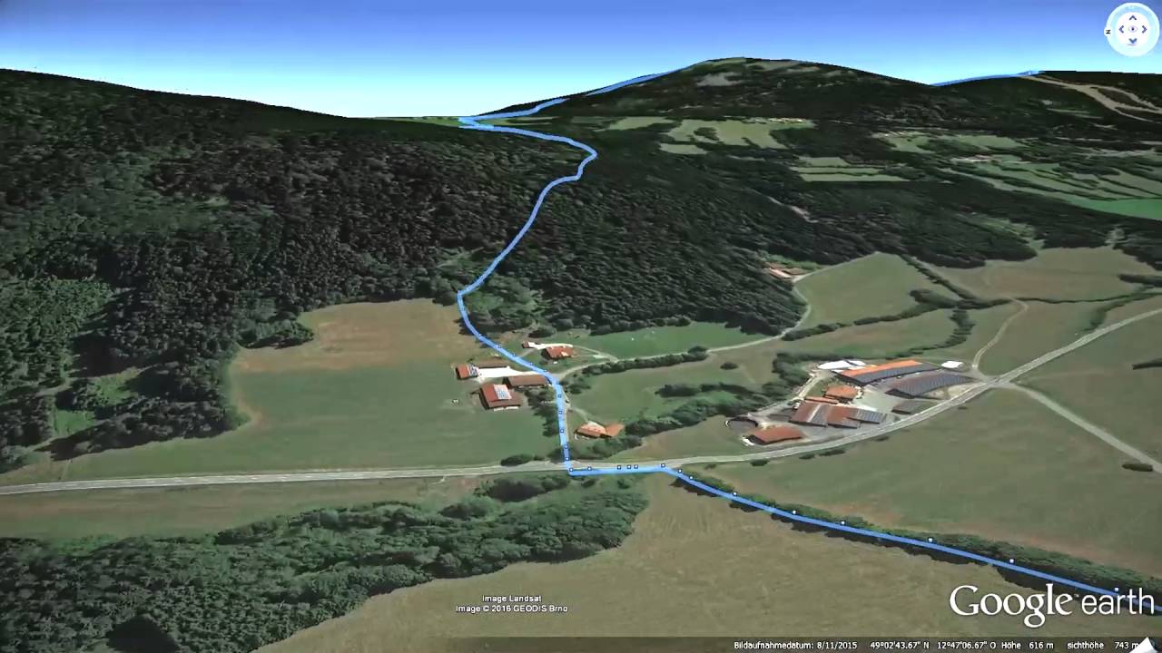 Goldsteig | S&uuml;droute 15. Etappe Konzell &ndash; St. Englmar | Fernwanderweg Bayern | GPS-Track