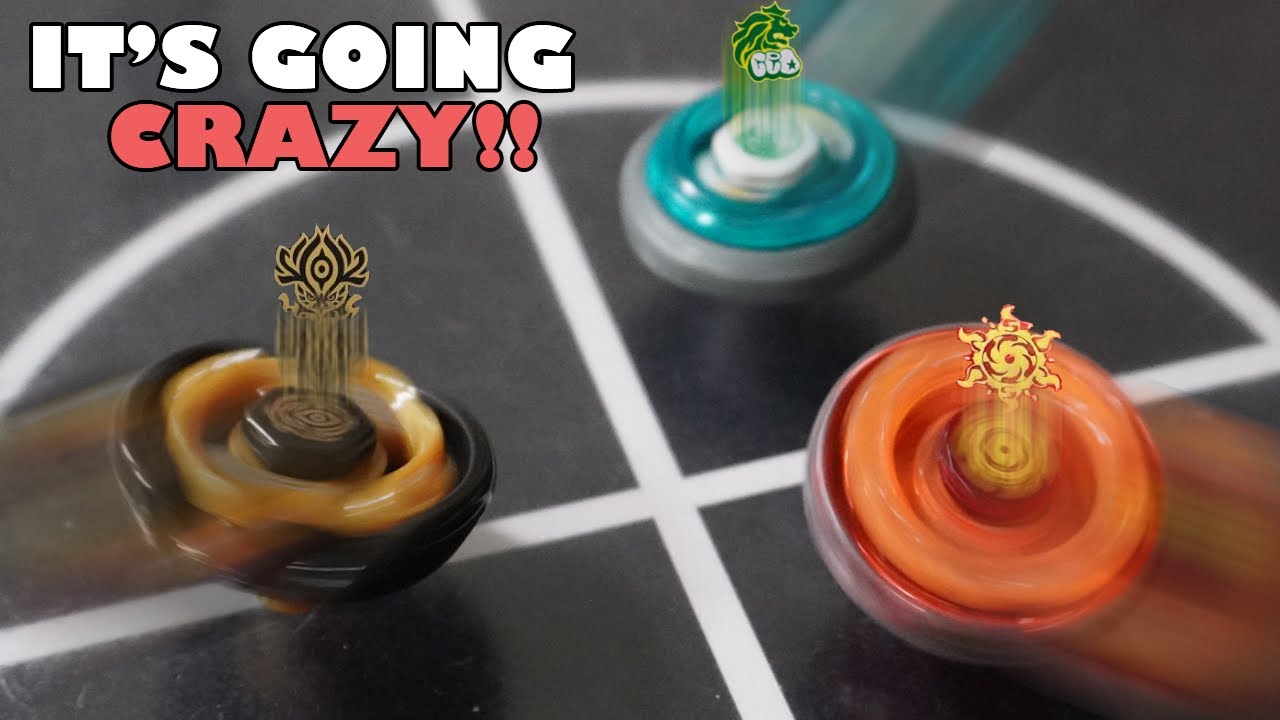 I BOUGHT A GIANT BEYBLADE STADIUM & MODDED THE LAUNCHERS! IT'S SO FUN!