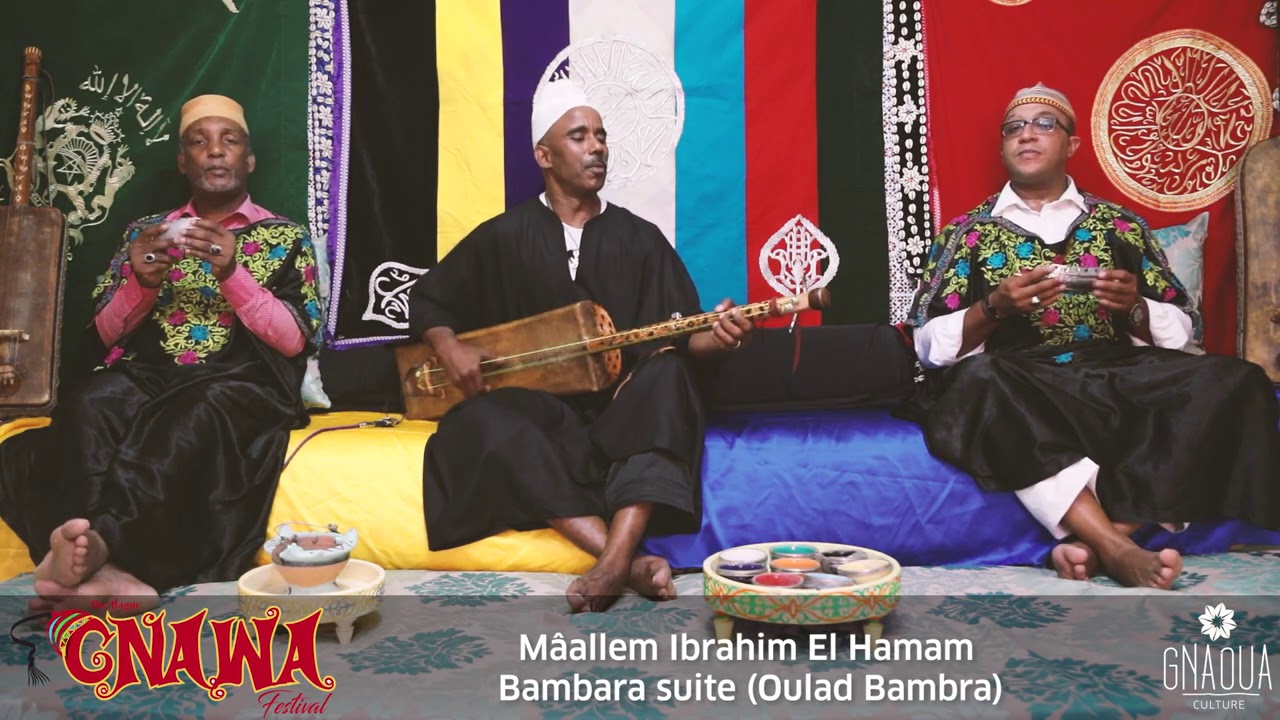 Mâallem Ibrahim Hamam - Gnawa Festival The Hague - Oulad Bambara