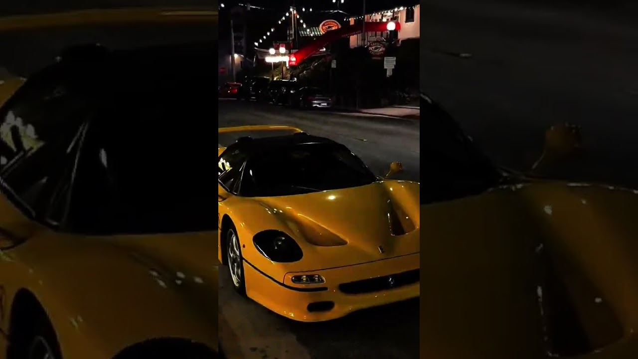 FERRARI F50 IN YELLOW 🟡.....#shorts