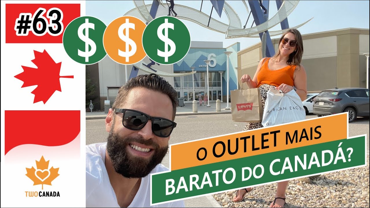 OUTLET MAIS BARATO DO CANADÁ? Conheça o CROSSIRON MILLS em CALGARY, AB - #63