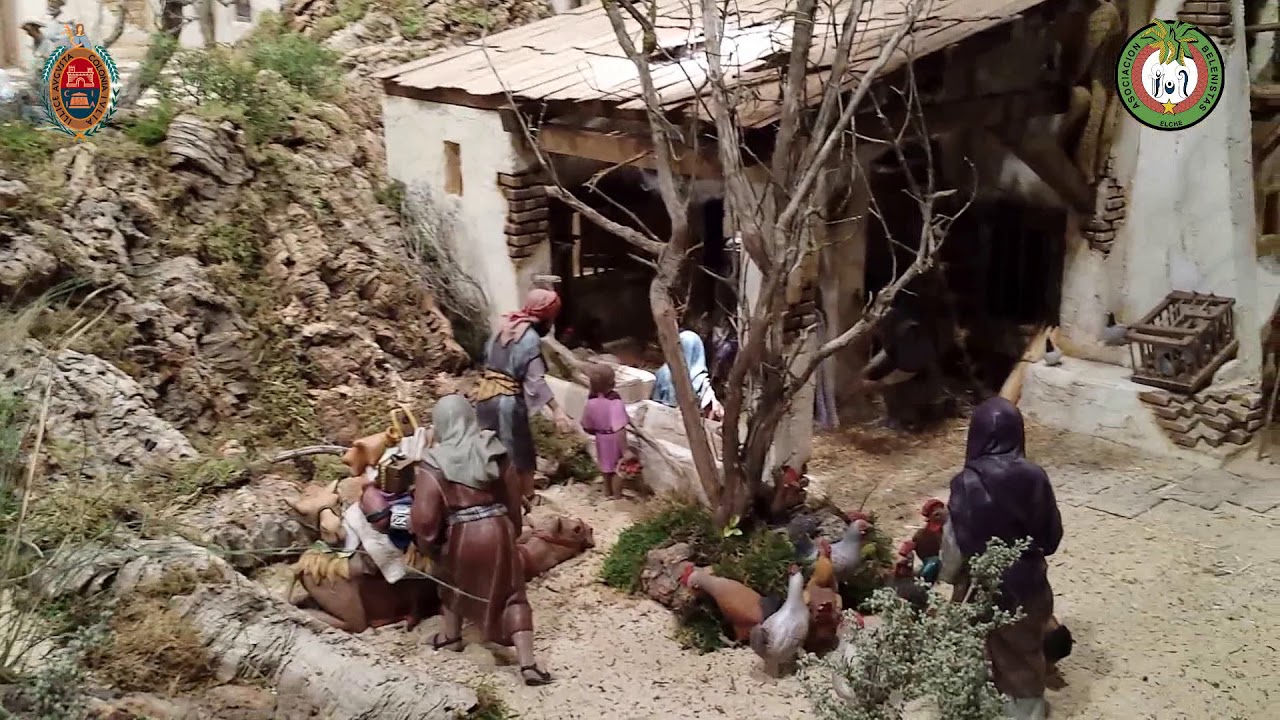 Vídeo del belén de la Glorieta de Elche 2017