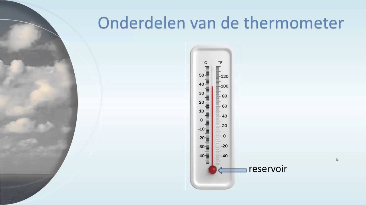 Werking van de thermometer