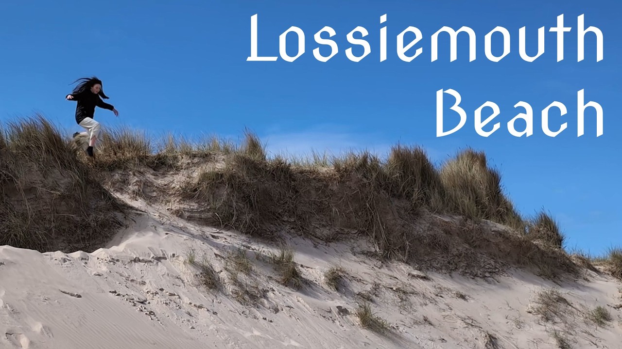 Lossiemouth East Beach - Moray - Scotland | 4K | DJI Mini 3 Pro and Pixel 8 Pro
