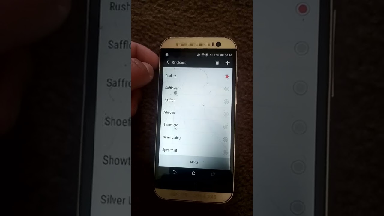 HTC ONE M8 (Ringtone Sound)