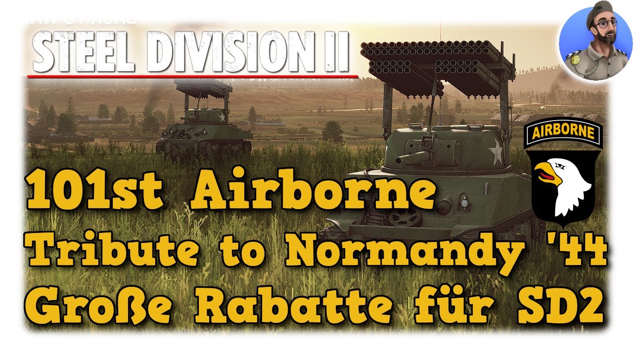 Steel Division 2 - Tribute to Normandy '44 - 101st Airborne Division - Große Rabatte für SD2