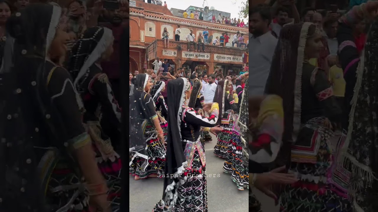 Kalbeliya Dance in Gangaur 2023 | Jaipur Festival 2023 #jaipur #jaipurcity #gangaur