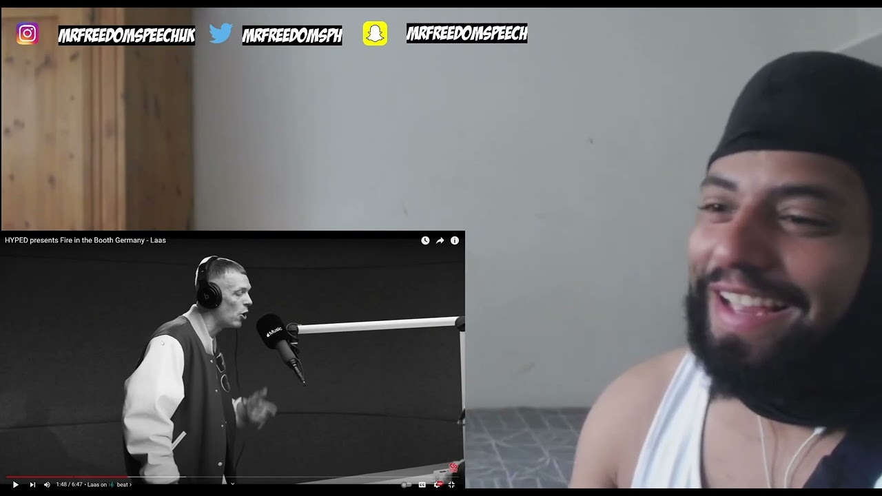 *UK🇬🇧REACTION* 🇩🇪  HYPED presents Fire in the Booth Germany - Laas   German  RAP