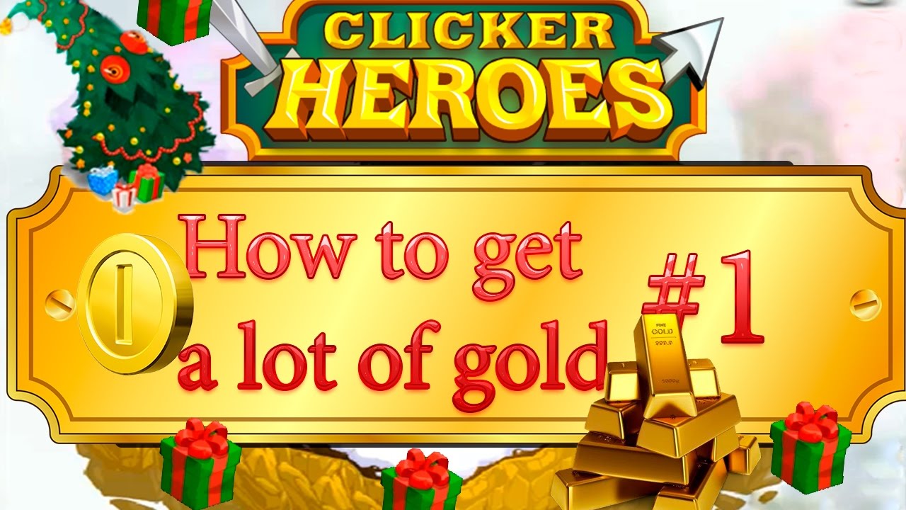 Clicker heroes - How to get a lot of gold in a deep run when you stuck! #1