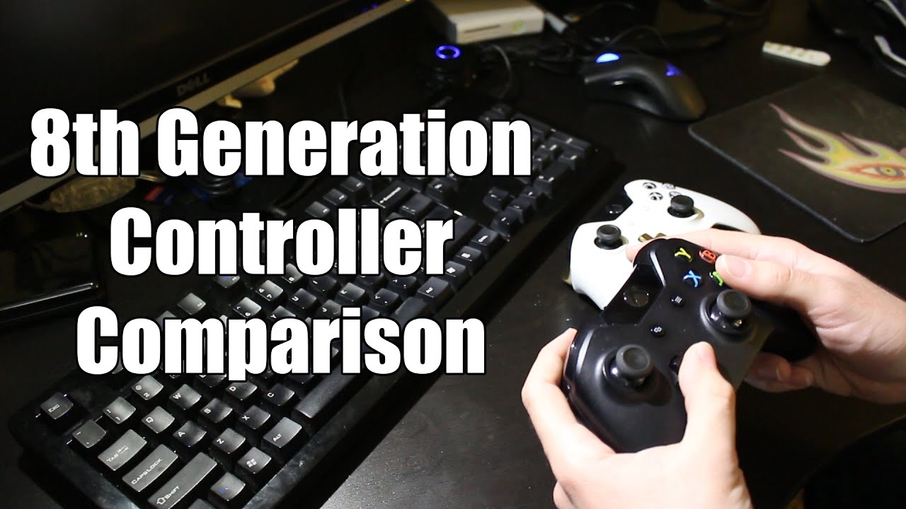 PS4 vs Wii U vs Xbox One - Controller Comparison & Overview