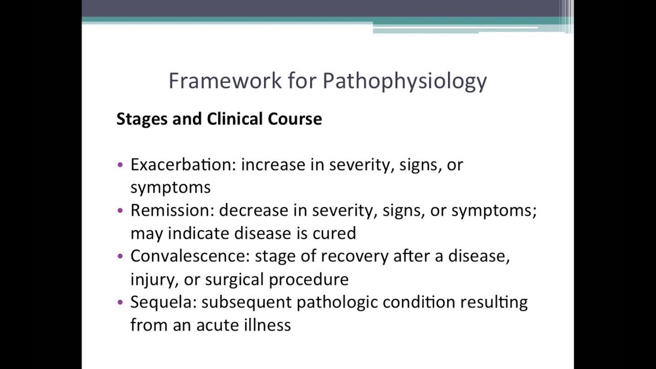Chapter 1 Introduction to Pathophysiology BIOL300