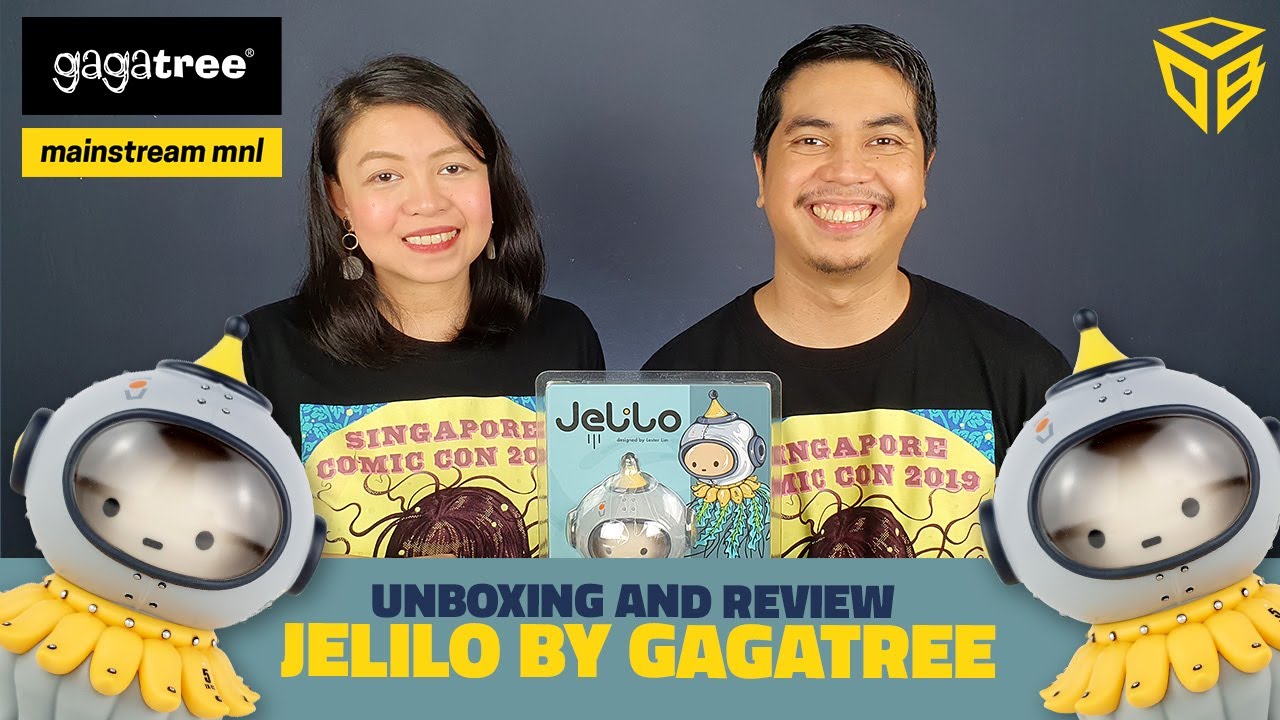JELILO - F55 - by Gagatree - Designer Art Toy - Unboxing and Review