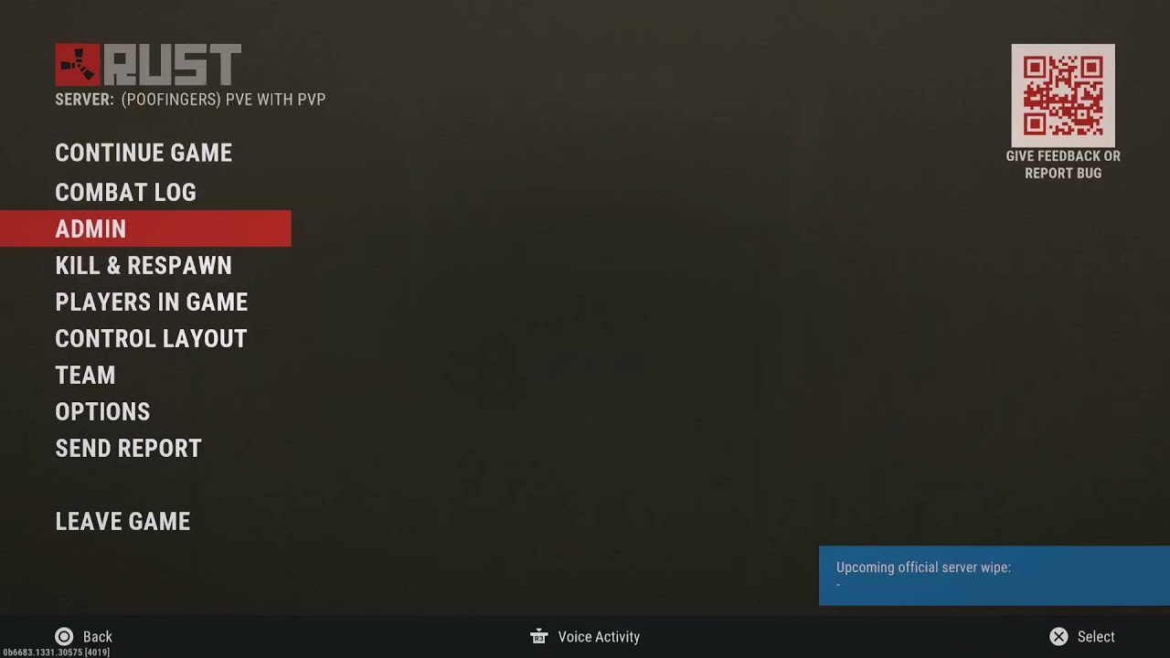 Join rust console community server link in description