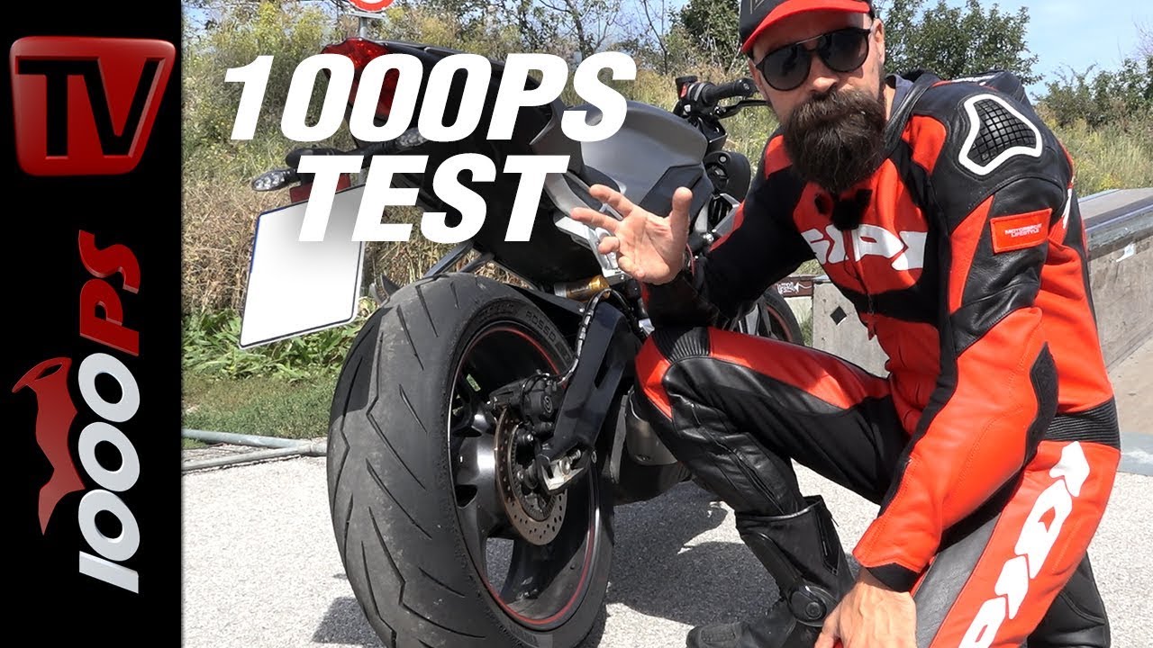 Pirelli Diablo Rosso III Test auf Landstraße, Grip, Temperatur, Laufleistung auf Street Triple RS