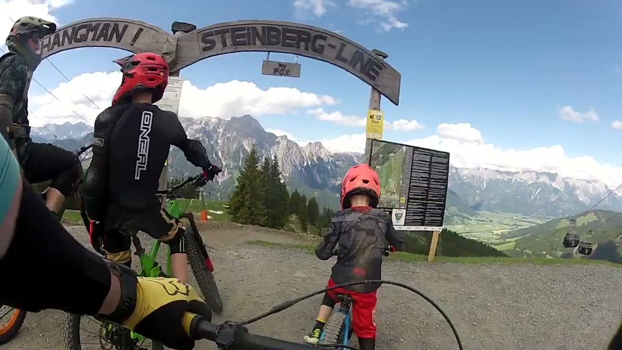 5 year old kid shreds bikepark leogang, Lenzerheide, Geisskopf - child mountainbike 2022, 2021