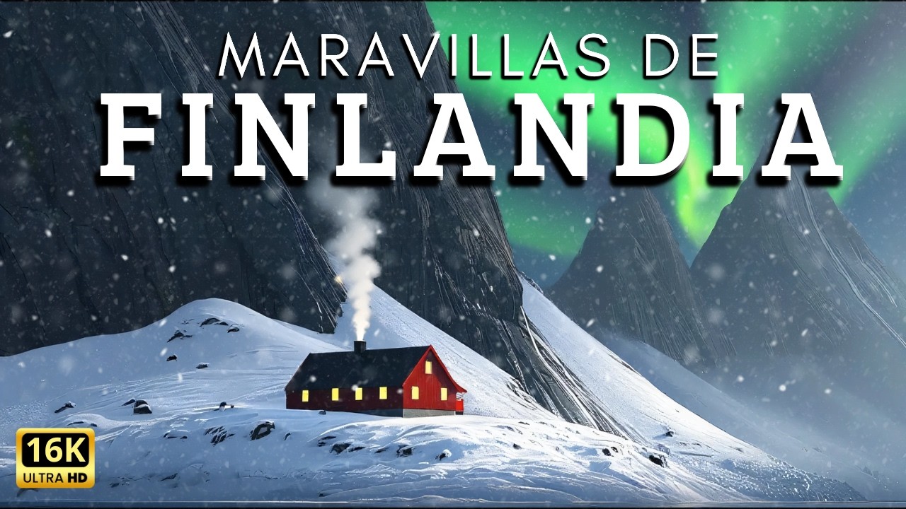 Maravillas de Finlandia | Los lugares más increíbles de Finlandia  | Guía de viaje 4K