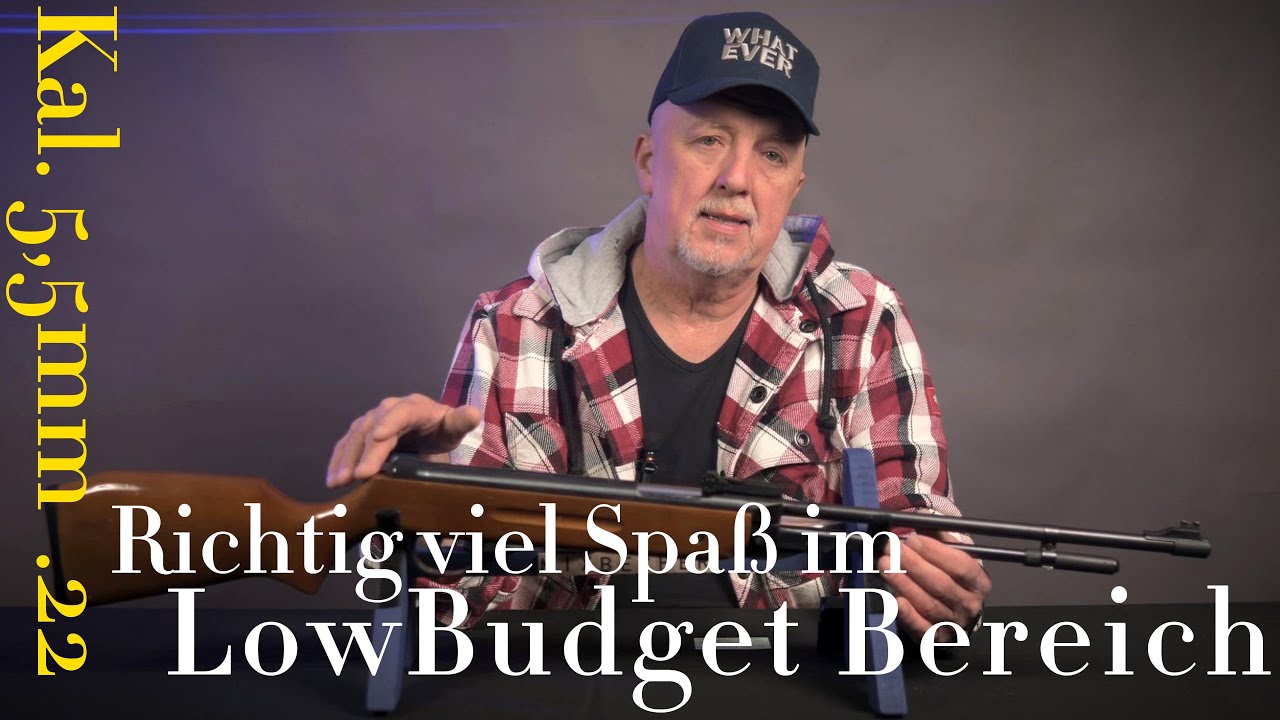 Luftdruckgewehr Kaliber 5 5 / .22 Richtig viel Spaß im LowBudget Bereich