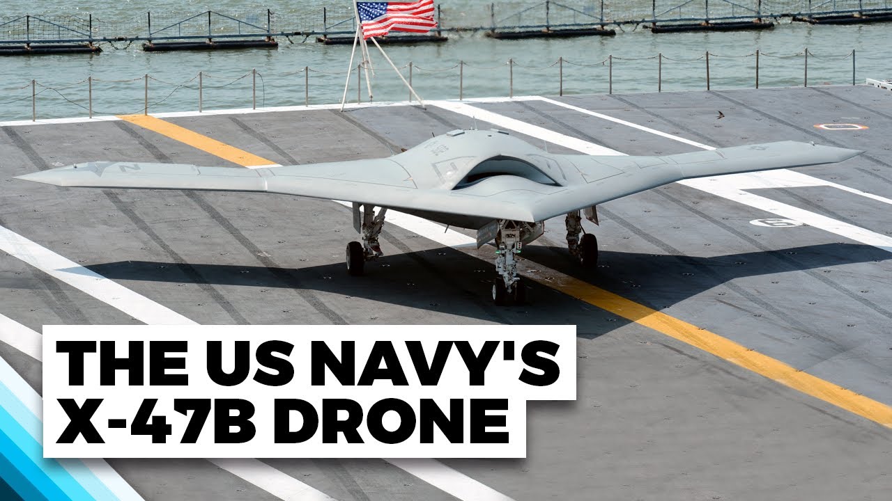ВНУТРИ беспилотника-невидимки X-47B ВМС США
