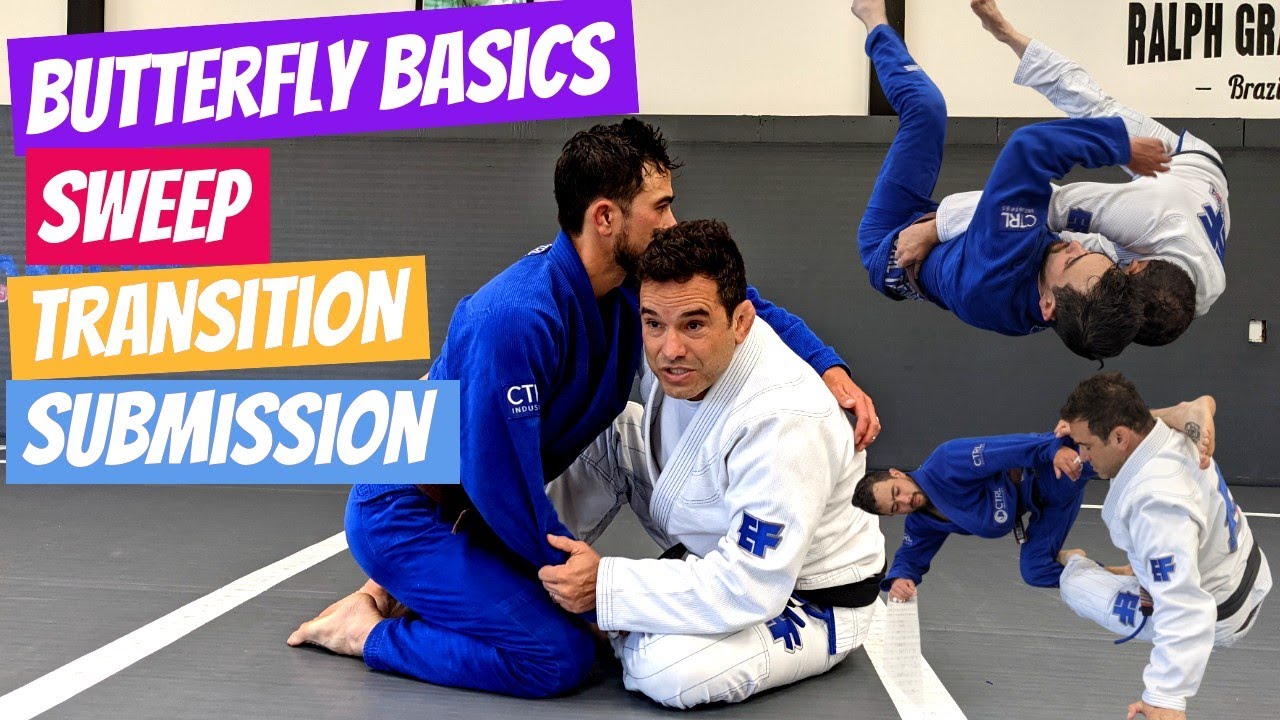 Butterfly Sweep to Armbar or Transition to X-Guard Sweep