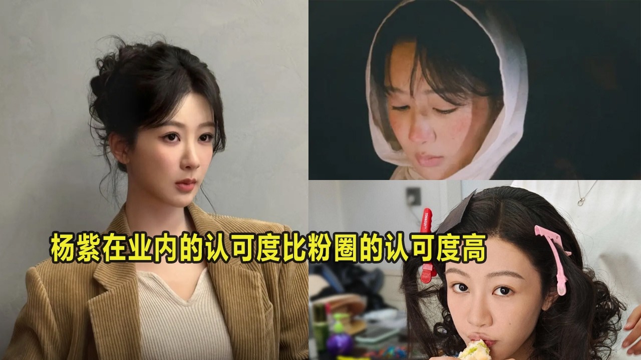 为什么杨紫是内娱的“异类”？她的业内认可度，远比粉圈看到的更高！